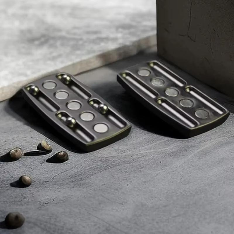 Vân Tay Từ Khóa Thanh Trượt EDC Fidget Thanh Trượt Kim Loại Fidget Đồ Chơi ADHD Dụng Cụ Người Lớn Lo Âu Giảm Căng Thẳng Đồ Chơi