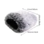 WU Ngoài Trời Micro Kính Chắn Gió Nhân Tạo Lông Che Muff Kính Chắn Gió Cho LCT 240