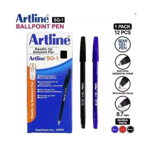 Bút bi gel Artline SG-1 nét 0.7mm đậm mực.