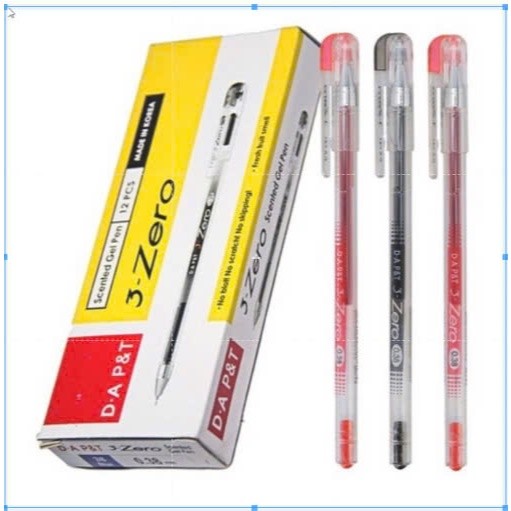 [ HỘP 12C ] Bút bi gel, bút bi nước DONG A Zero Hàn Quốc nét 0.38mm