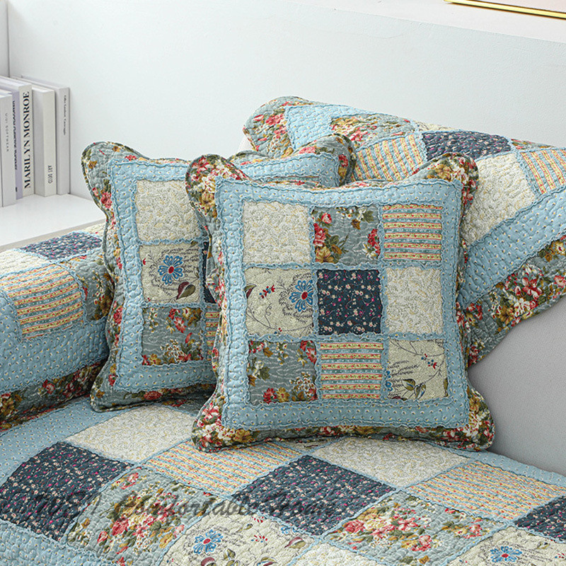Sản phẩm mới bọc lưng chần bông vải bọc gối bọc sofa bọc đệm bọc đệm tựa lưng ô tô đơn giản hiện đại không có lõi