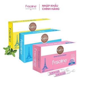 Nước Muối Sinh Lý Pháp Fysoline - an toàn cho Bé, giảm sổ mũi, nghẹt mũi