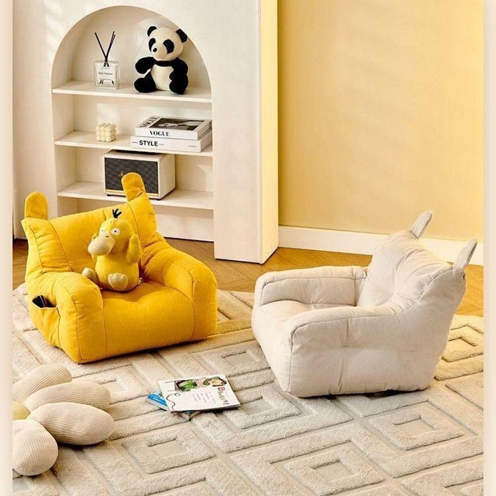 TPKSF98 Ghế Sofa Gấu Trẻ Em, Ghế Sofa Nhỏ Công Thái Mềm Mại, Trẻ Em Dễ Thương Có Túi Bảo Quản Sofa Cotton Thoải Mái Có Thể Giặt Cho Bé Trai Và Bé Gái