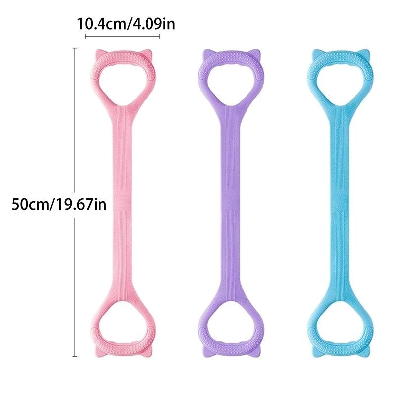 TMOY 8 Tập Thể Dục Dây Kháng Lực Cánh Tay Lưng Vai Tập Thể Dục Đàn Hồi Tập Yoga Pilates Thiết Bị Trị Liệu Vật Lý TCS