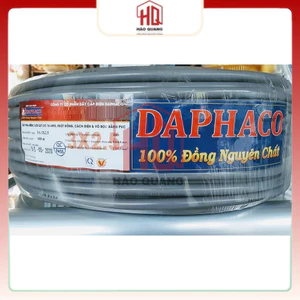 Dây Điện Daphaco 3PA 3x2.5 Bọc Xám – Lõi Đồng Cao Cấp