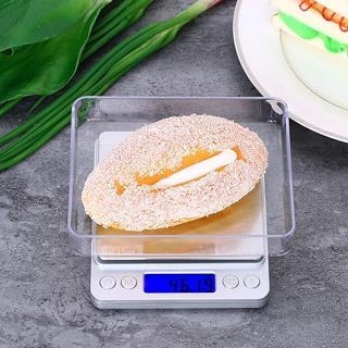 [Chính Hãng] Cân Tiểu Ly Điện Tử I2000, Cân Điện Tử Nhà Bếp 3kg Kèm Khay Đựng Đồ Tiện Lợi