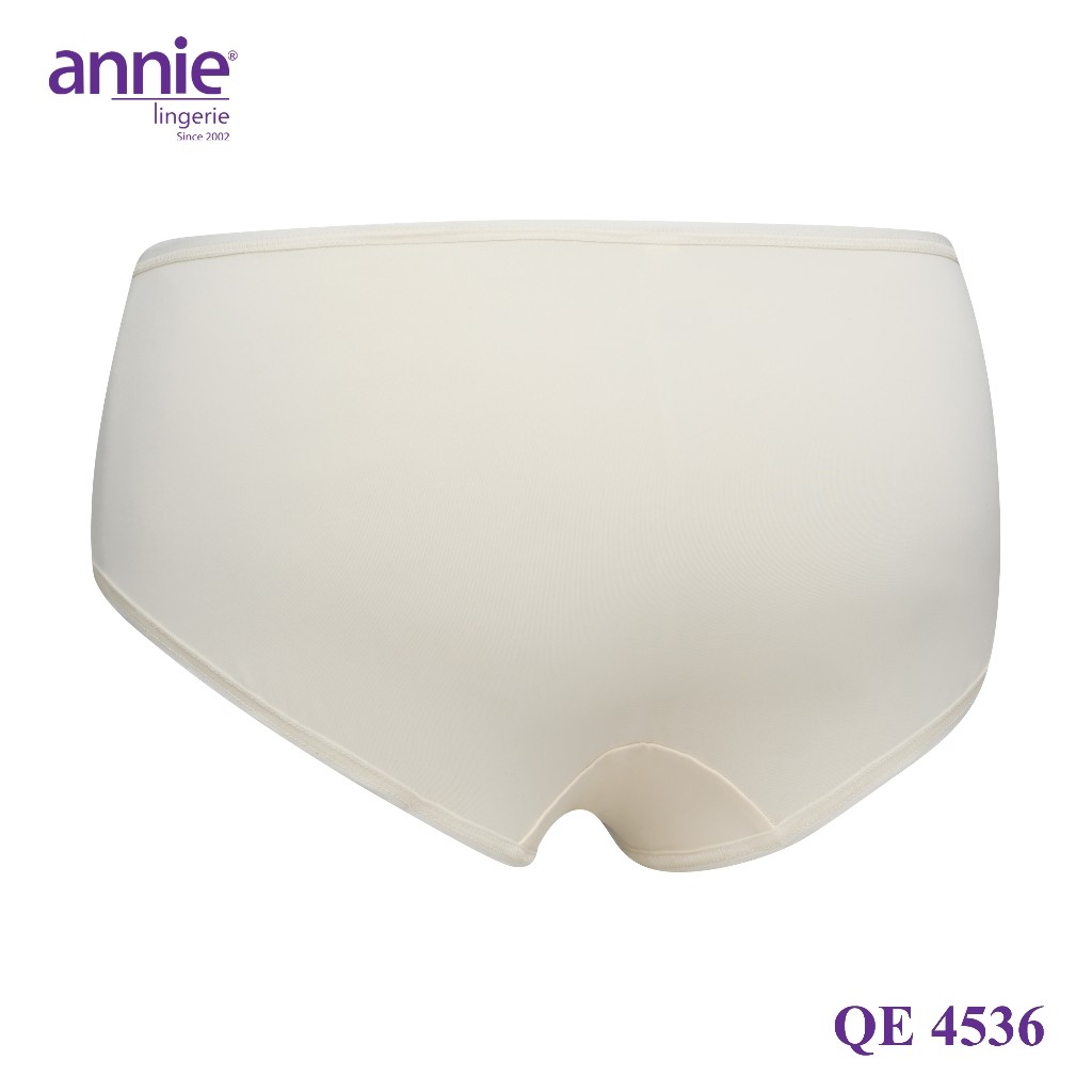 Quần lót nữ trơn thun lạnh, lưng cao, form lớn signature annie 4536 ôm sát cơ thể,mềm mịn,thoáng mát