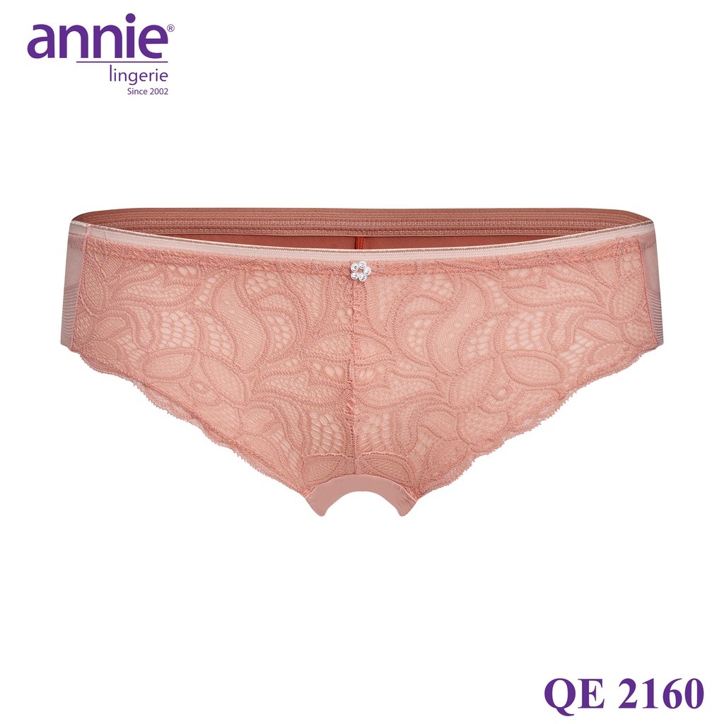 Quần lót nữ ren, thun lạnh annie QE2160 sang trọng, trẻ trung, quyến rũ, mềm mại co giãn tốt
