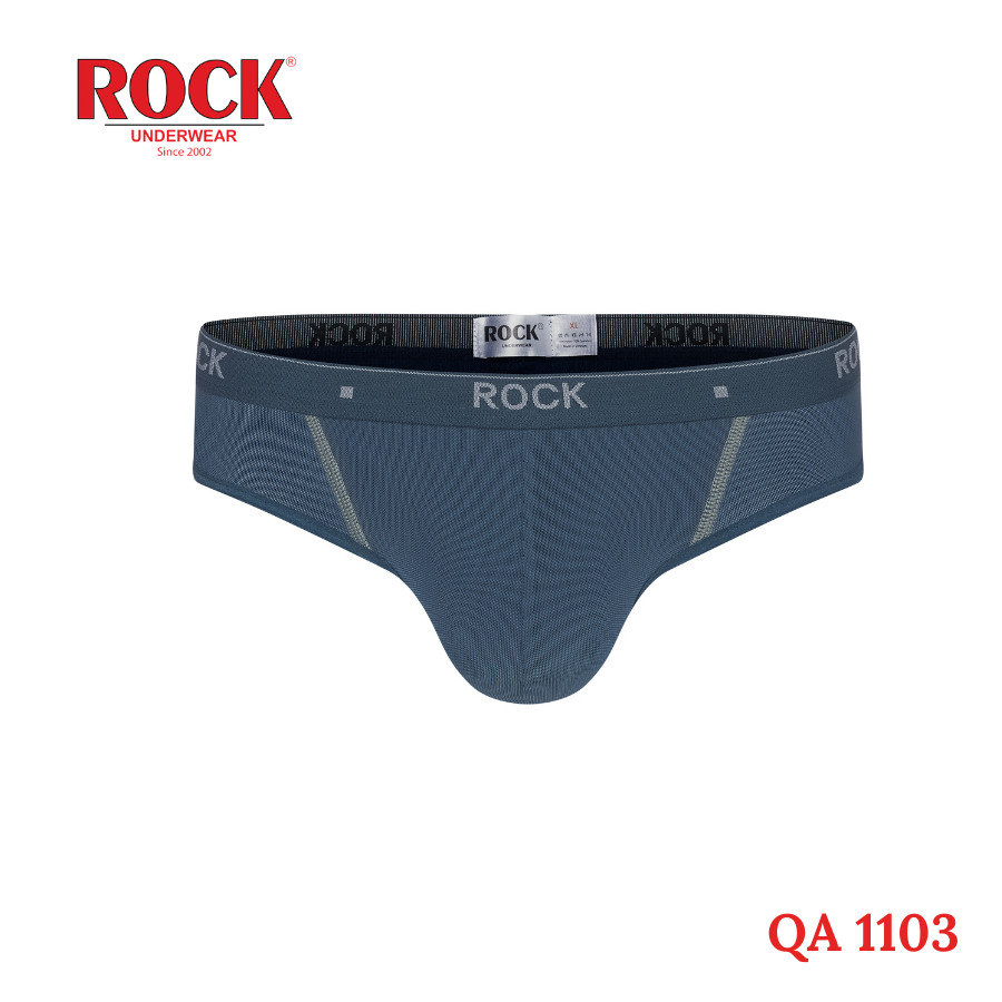 Quần lót nam bigsize cao cấp phối lưới  ROCK 1103 cotton 4 chiều thấm hút tốt, thoáng mát, không cấn