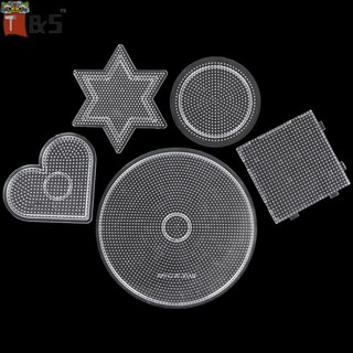 [T & S May] 5 Loại Lựa Chọn Hạt Perler 2.6 Mm Mẫu Pegboard Cho Công Cụ Hạt Hama DIY Giáo Dục Xếp Hình Beadbond {vn}