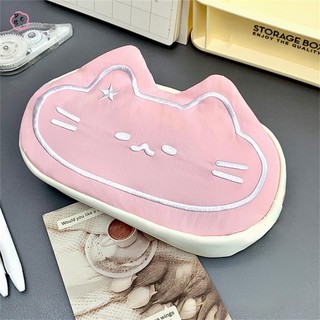 Túi Đựng Bút Chì Dễ Thương Túi Trang Điểm Hoạt Hình Mèo Thiết Kế Di Động Túi Bảo Quản Du Lịch Thích Hợp Cho Bé Gái Học Sinh Quà Tặng