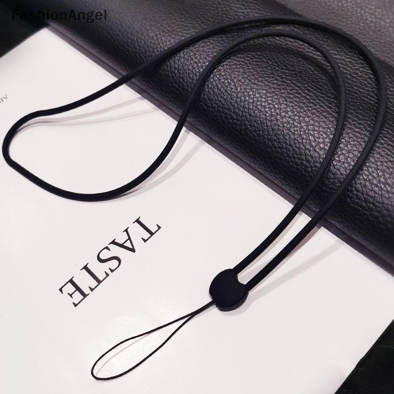 FashionAngel Cổ Silicon Dài Dây Điện Thoại Dây Buộc Điện Thoại Di Động Dây Đeo Cho Android Móc Khóa Túi Trang Trí VN