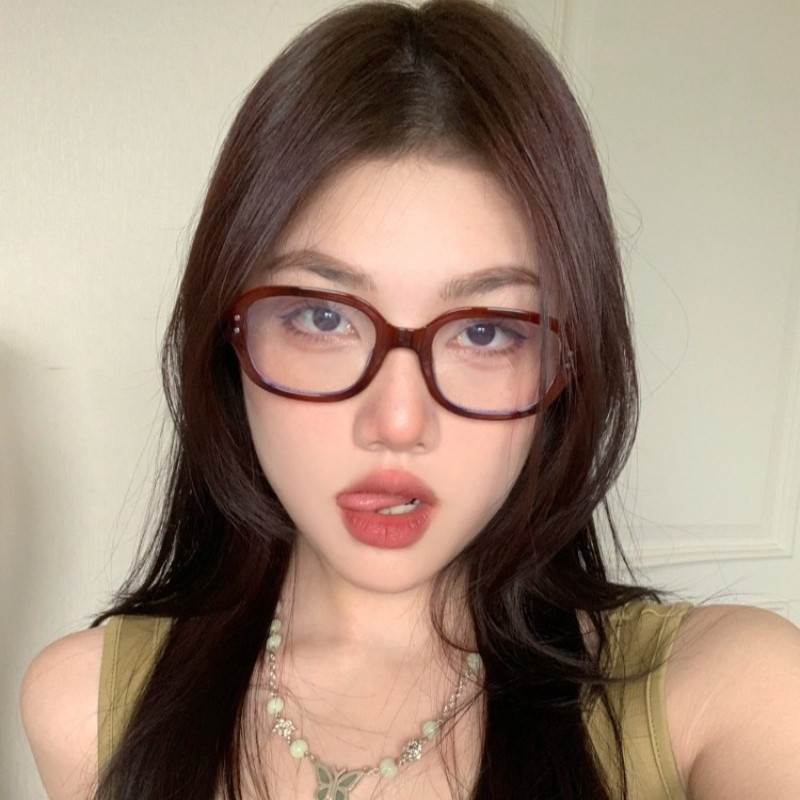 Thời Trang Unisex Retro Vuông Khung Tròn Kính Dành Cho Nam Nữ Đảng Kính Mắt Cá Tính Phụ Kiện