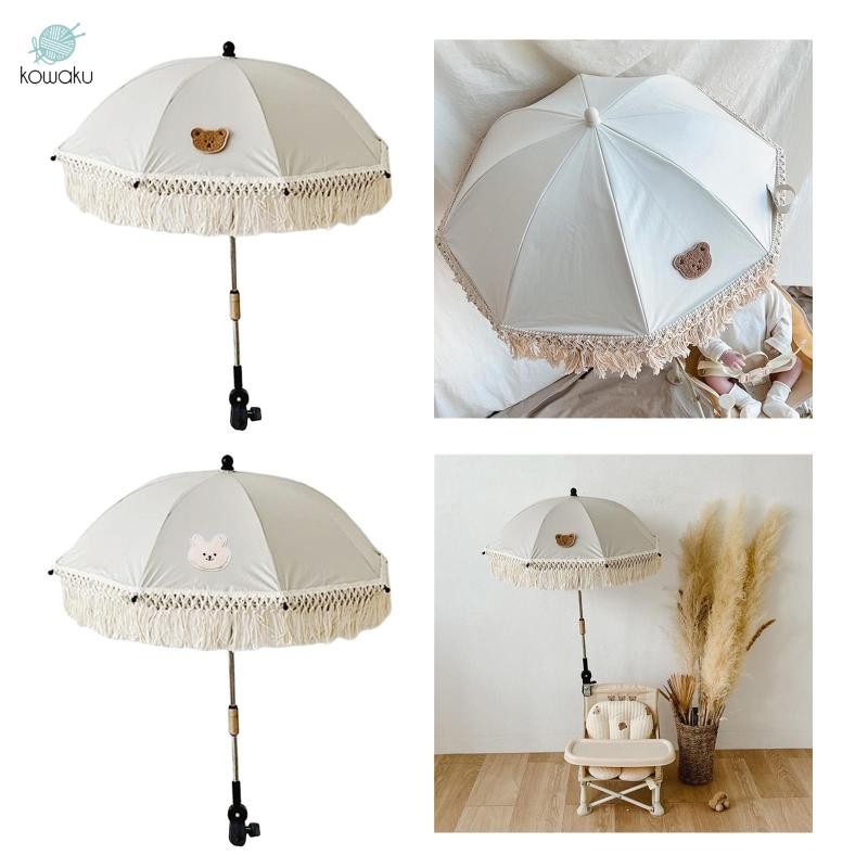 Dù Cho Bé, Vỏ Tán Đa Năng Có Kẹp Ô Cho Bé Có Thể Điều Chỉnh Cho Xe Đạp Ghế Đi Biển