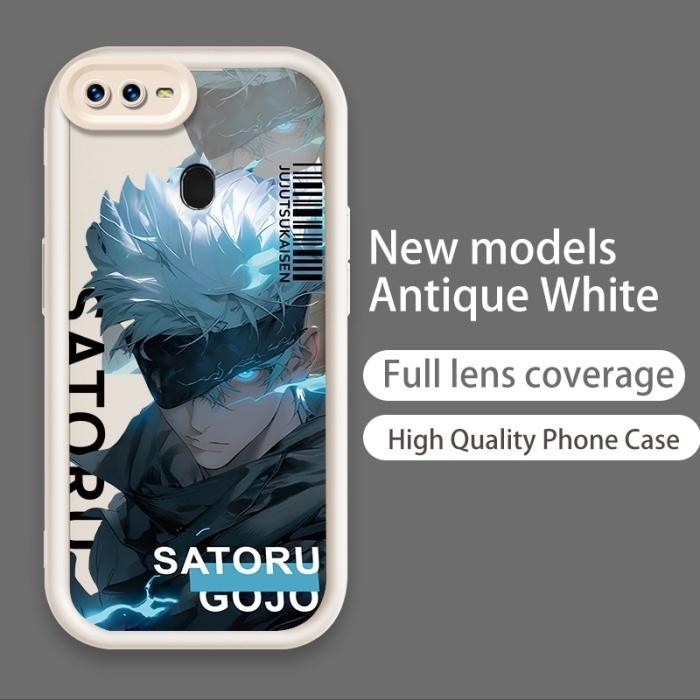 Ốp Lưng Cho OPPO A5S A7 A12 F9 Pro A11k Hoạt Hình Silicon Xu Hướng Mềm Ốp lưng TPU Jujutsu Kaisen Satoru Gojo Anime Dễ Thương Mắt Thiên Thần Chống Sốc Ốp Lưng