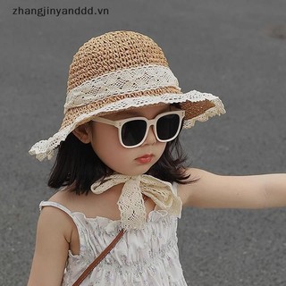 # yanddd # Mùa Hè Trẻ Em Kỳ Nghỉ Đi Biển Mũ Ren Mùa Hè Mũ Rơm Cho Bé Cha Mẹ-Con Mũ Chống Nắng Xuân Thu.