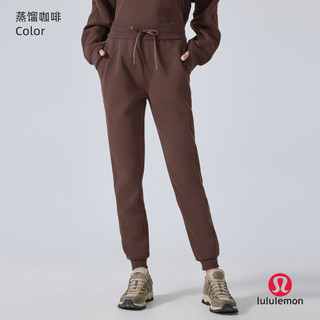 Lulemon Casual Loose Tie-Leg Quần Thể Thao Nữ Quần Mồ Hôi Thể Dục Ngoài Trời Quần Tập Yoga