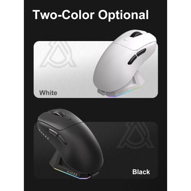 ⚡Chuột Gaming không dây AJAZZ AJ179 Pro -8KHz | 26000 DPI | Dock sạc RGB | Tri-mode | Sensor PAW3395 | BigBuy360 - bigbuy360.vn