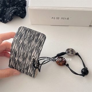 Vỏ Zebra AirPods 4 [2024] AirPods Pro2 Pro 3 2 1 Bảo vệ tai nghe không dây Apple có dây chuyền
