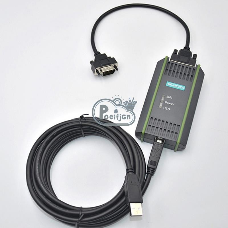 [Poeifjgn] Cáp lập trình USB NHIỆT ĐỘ cho S7-200 / 300 / 400 PLC RS485 Profibus MPI Truyền thông Thay thế 6ES7972-0CB20-0XA0
