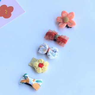 5 Cái / gói Thú Cưng Dễ Thương Phụ Kiện Tóc Chó Kẹp Tóc Teddy Yorkshire Kẹp Tóc Thú Cưng BB Kẹp