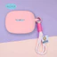 Dành Cho JBL Wave Beam 2 / Vibe Beam / Vibe 200 / W200TWS Vỏ Tai Nghe Silicon Chống Sốc Vỏ Bảo Vệ Tai Nghe Chống Thấm Nước Vỏ Bảo Vệ Có Vòng