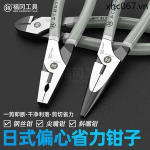 Nhật Bản Fukuoka Vise Electrician Kìm Mini đặc biệt Kìm cầm tay cấp công nghiệp Kìm dây tiết kiệm lao động lập dị Kìm
