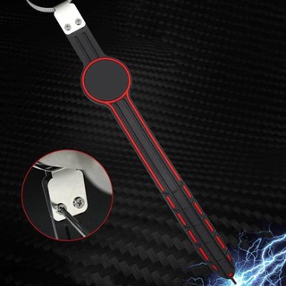 Lookshow Xe Ô Tô Chống Tĩnh Điện Mặt Đất Dây Đai Tự Động Chống Tĩnh Điện Flex Dải Tĩnh Điện Hủy Dây Cho Xe Tải O5T3