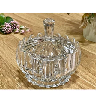 Thố hũ mứt thuỷ tinh đựng bánh kẹo , hạt dưa - TG1080