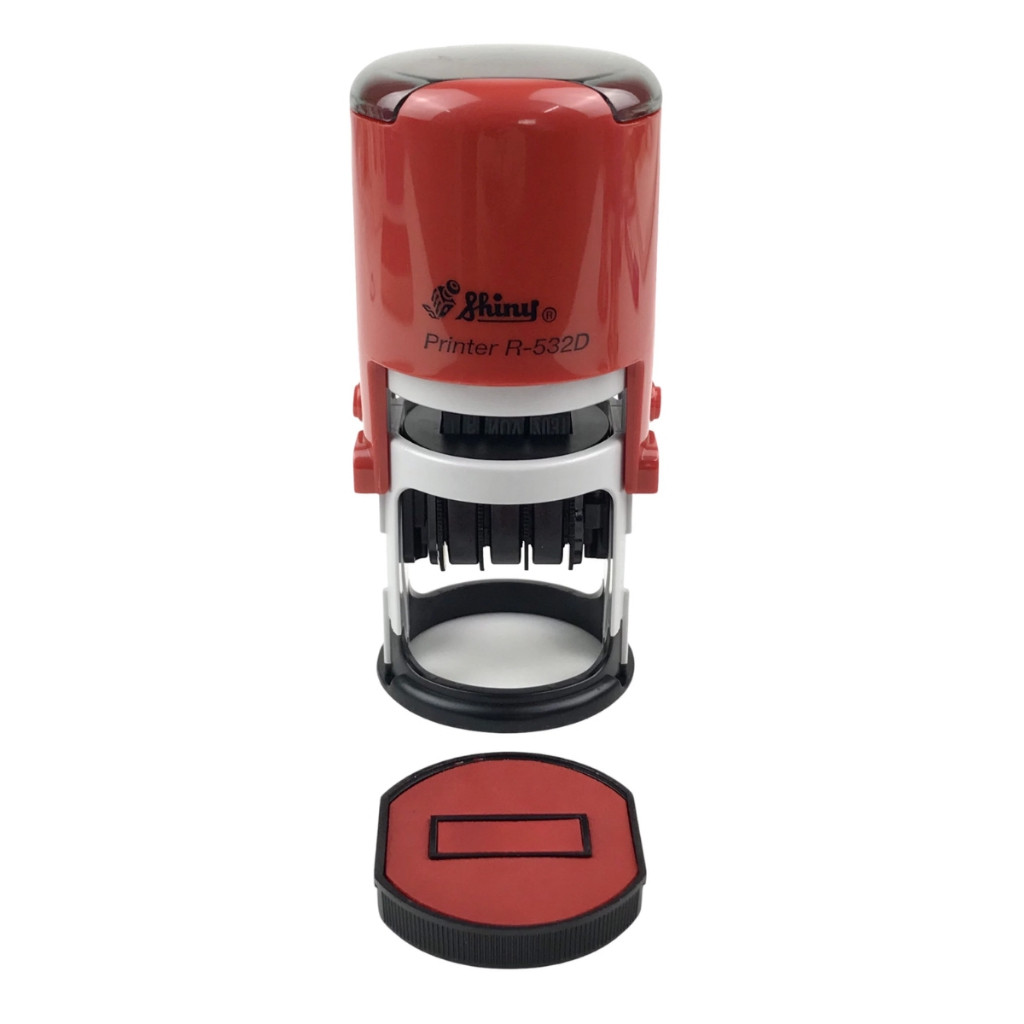 Hộp cán dấu vuông, dấu tròn, con dấu công ty SHINY S-538 R-538