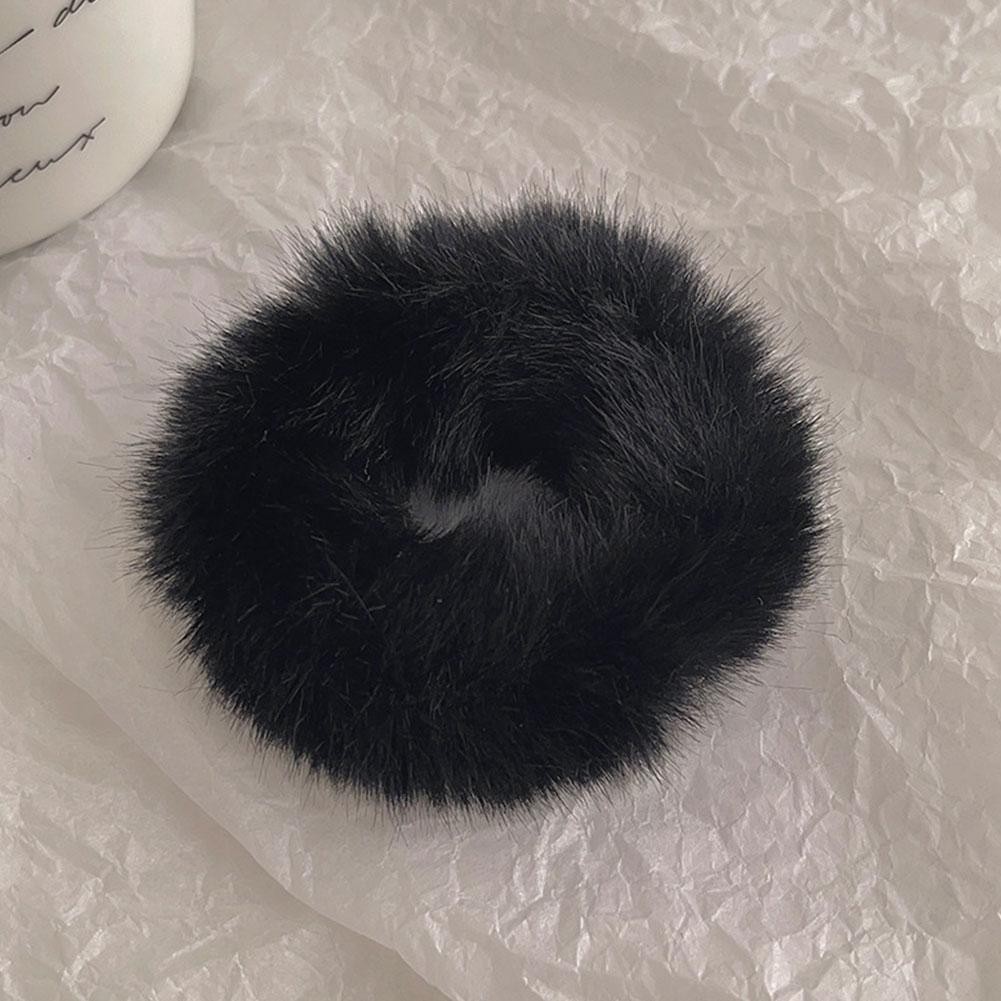 Sang Trọng Ruột Lớn Vòng Tóc Đơn Giản Đầu Đàn Hồi Scrunchie Ban Nhạc Phụ Kiện Tóc