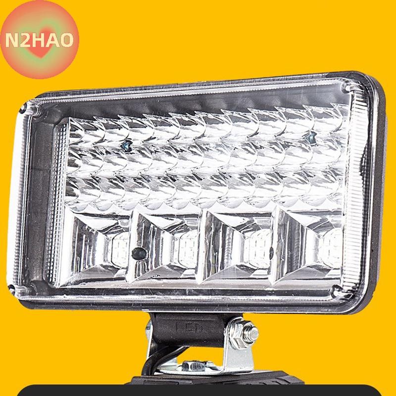 N2hao Cho 18V Pin Li-ion Đèn LED Làm Việc 3 / 4 Inch Đèn Pin Di Động Khẩn Cấp Đèn Pha Cắm Trại n