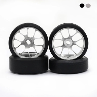 Lốp xe trôi bằng nhựa cứng 2,5 / 5,5 độ Vành bánh xe kim loại cho Wltoys 284131 Bộ phận nâng cấp xe RC K969 K989 Kyosho Mini-Z 1 / 28 & * &