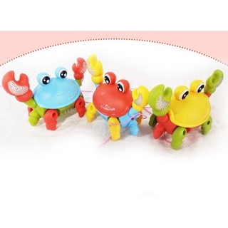 Đồ Chơi Con Cua Chạy Pin – Phát Nhạc Vui Nhộn và Đèn Sáng Màu, Đồ Chơi Giáo Dục Cho Bé Vui Chơi Khám Phá