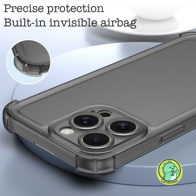 Ốp Điện Thoại Ice Mist Cho OPPO A6 Pro A5 A5X A5i Pro Reno 14 14F 10 Pro Plus Find X9 Pro 5G 4G Matte Ốp Lưng Dễ Thương Sang Trọng Đơn Giản Túi Khí Mềm Vỏ Chống Sốc