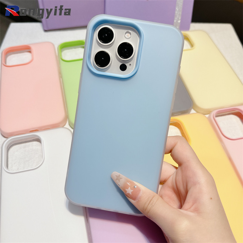 Vỏ Kẹo Màu 2 Trong 1 Cho Redmi Note 14 13 Pro Plus 12 Pro 11 11s Turbo 3 13C Xiaomi Civi 4 3 Pro Khung ốp Lưng Chống Sốc Mezzanine Có Thể Giữ Hình Ảnh Hoạt Hình Vỏ Điện Thoại Dễ Thương