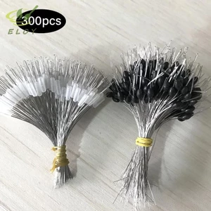 300 Cái / lốc Phao Cao Su Chặn Câu Cá Bobber Chặn Phao Hình Trụ B VN