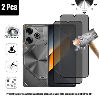 1-2 Chiếc Tecno Pova 6 Pro 5G Kính Cường Lực Bảo Vệ Màn Hình Chống Gián Điệp Cho Tecno Pova 6 5 Pro Neo 4G 5G
