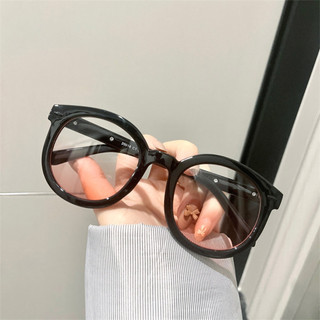 Blush Gradient Kính cận thị Clear Blush Lens Kính chặn ánh sáng xanh để chơi game Học sinh đọc sách