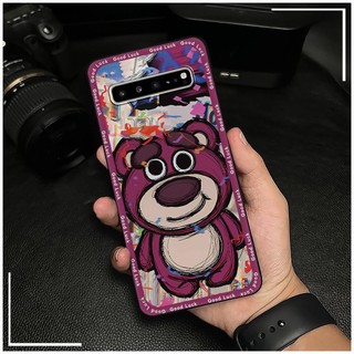 Thiết Kế Thời Trang Ốp Điện Thoại Bền Đẹp Cho Samsung Galaxy S10 5G / SM-G977N Ốp Lưng TPU Chống Va Đập Chống Bụi Bảo Vệ Túi Điện Thoại Hoạt Hình Chống Sốc Bọc Toàn Bộ Silicon Chống Bụi Bẩn