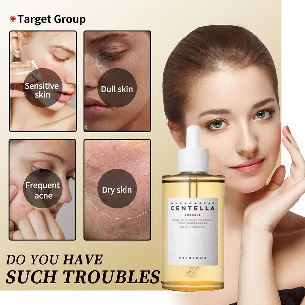 Centella Asiatica Essence Calming Dưỡng Ẩm Làm Sáng Viên Dung Dịch Hàng Ngày Serum N2H2