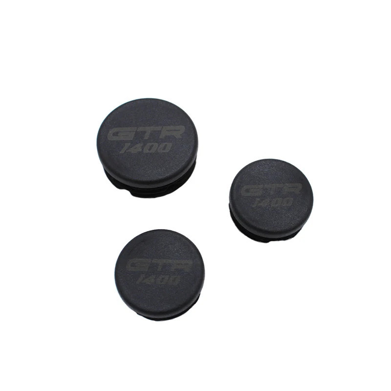 3 Khung Lỗ Nắp Nắp Cắm Bộ Trang Trí Phù Hợp Cho Kawasaki GTR1400 GTR 1400 2007-2023 2022 2021 2020 2019 2018 2017