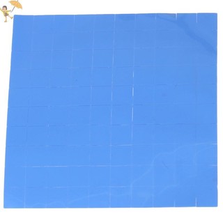 [Gou] 100 Cái 10 * 10 * 0.5mm Tấm giữ nhiệt GPU CPU Tản nhiệt Làm mát Tấm silicon dẫn điện VN