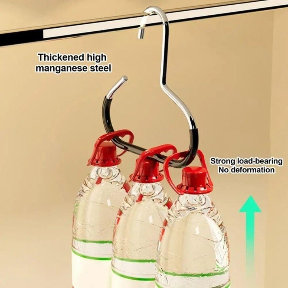 Móc lưu trữ mũ YOLOGO, Móc treo mũ chống đánh dấu vòng tròn, Giá treo khăn quàng cổ chống trượt