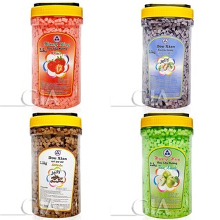 Hạt rau câu Douxian hương trái cây hộp 2.5kg (nhiều vị)