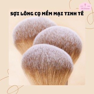 Cọ phấn phủ Gecomo cao cấp sợi sinh học G1122 dành cho phấn phủ, phấn kiềm dầu, baking