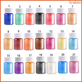 Kra DIY Handmade Ngọc Trai Mica Bột Epoxy Nhựa Nhuộm Ngọc Trai Nhựa Keo Sắc Tố