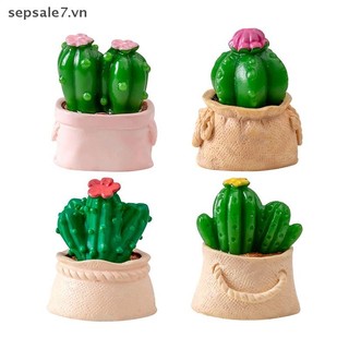 [-d] 1Pc Thu Nhỏ Xương Rồng Trang Trí Nhà Búp Bê Micro Trang Trí Phong Cảnh Nhà Búp Bê Thu Nhỏ {vn}