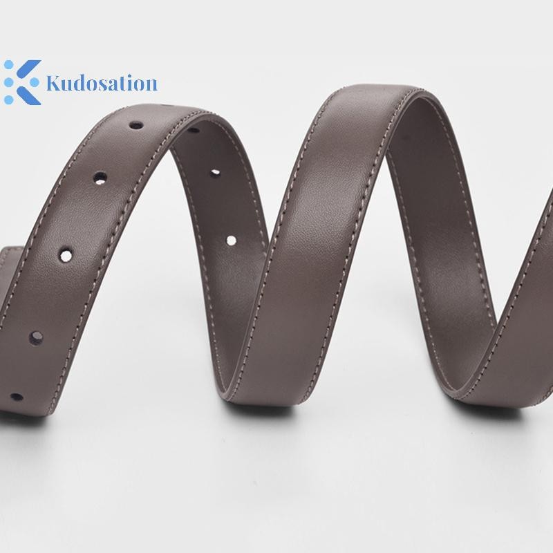Kudosation Dây Da Cho Nữ Khóa Kim Loại Dây Thắt Lưng Nhân Quả Đơn Giản Thắt Lưng Nữ Quần Jean Quần Trang Trí Dây Thắt Lưng Quà Tặng