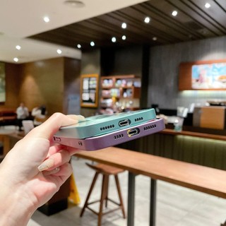 Ốp Điện Thoại TPU Ốp Lưng Cho iPhone 16 15 14 Plus 13 12 11 Pro Max Có Bảo Vệ Ống Kính Aurora CD Kết Cấu Vỏ Nhựa